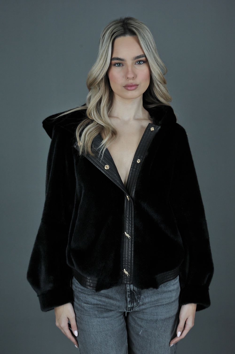 Faux Fur Jacket